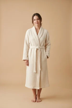 Waffle Knit Robe